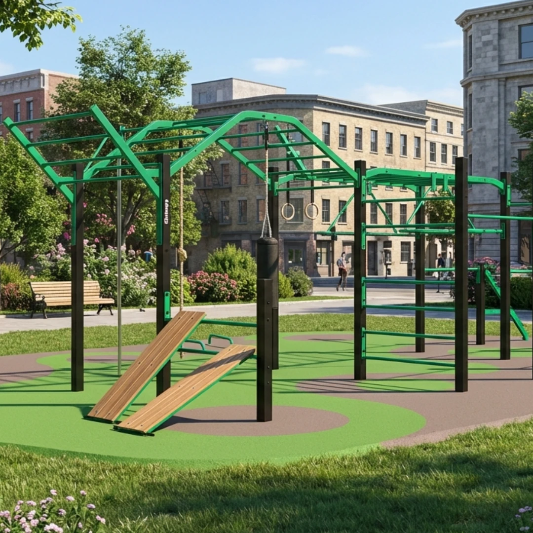 URBAN JUNGLE: profi veřejná hřiště - Města. Parky. Komunity.